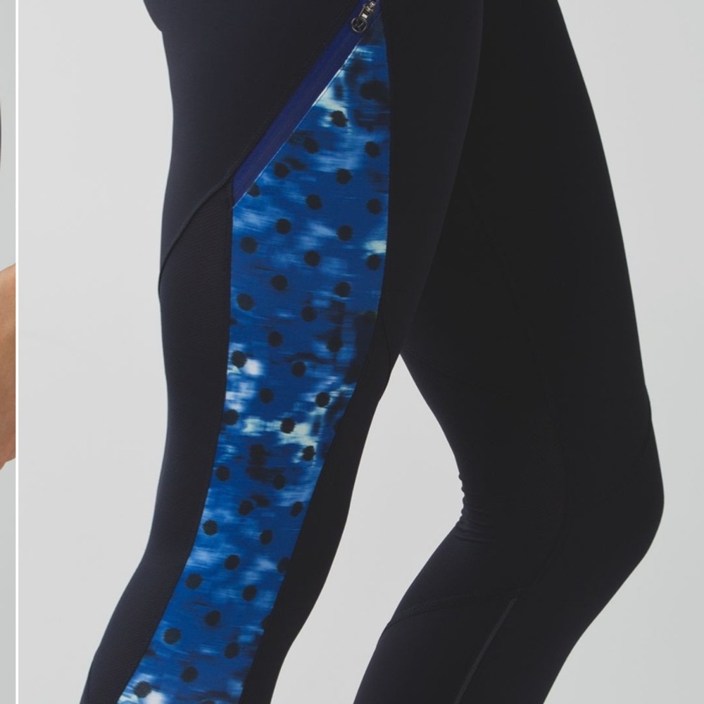 Lululemon Rain-on Train-on Tight Sz 4 - Picture 9 of 13